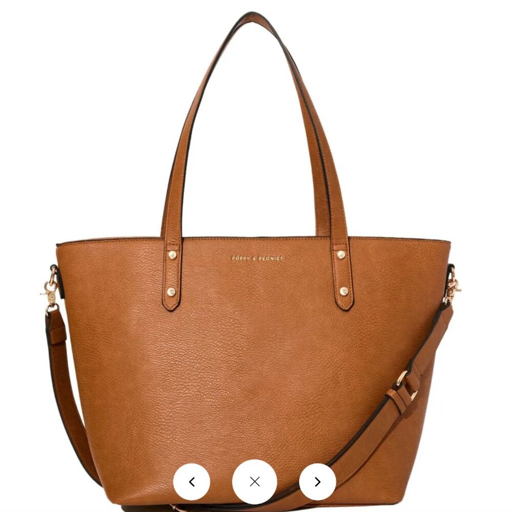 Poppy & Peonies Work Tote Bag Go Getter